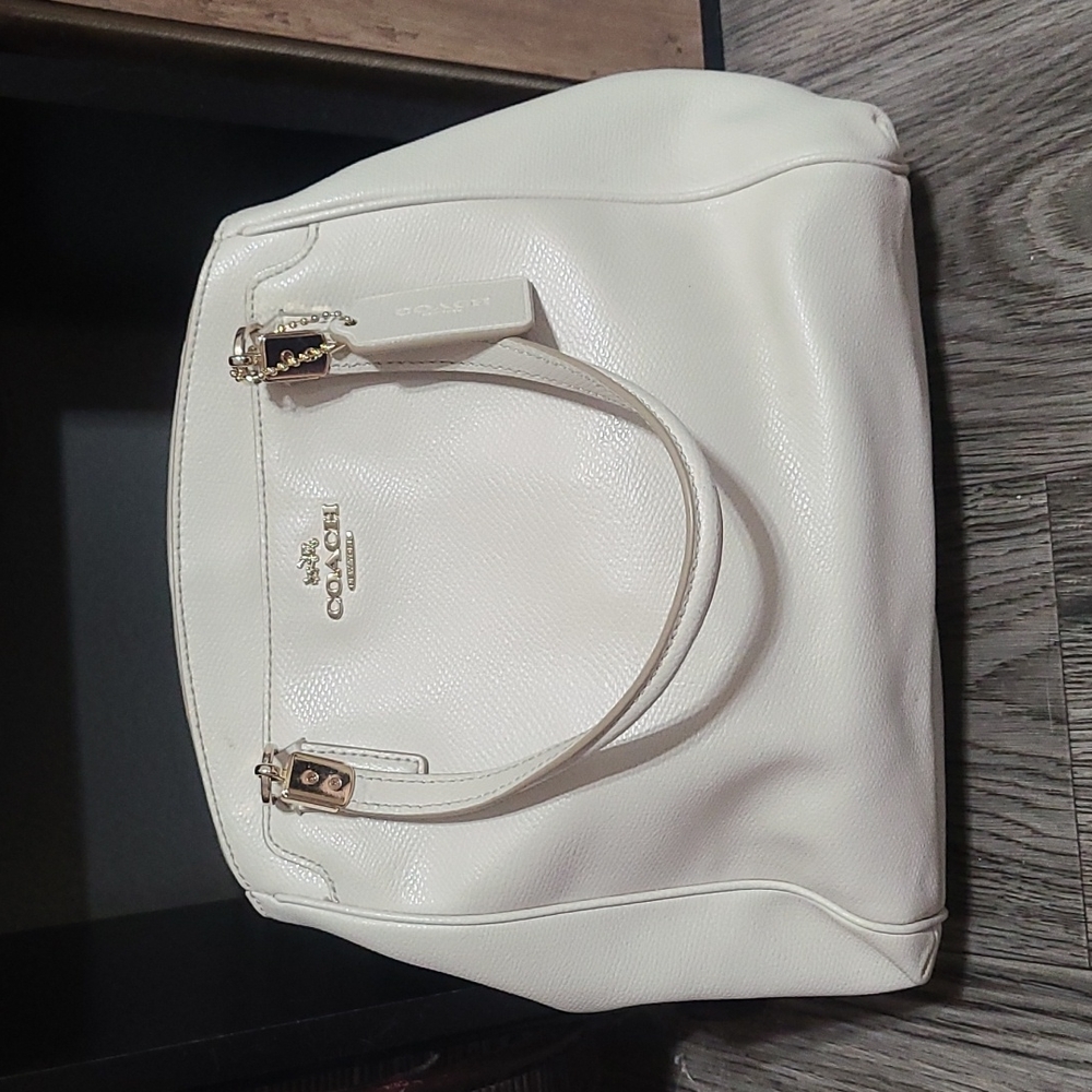 White coach purse!